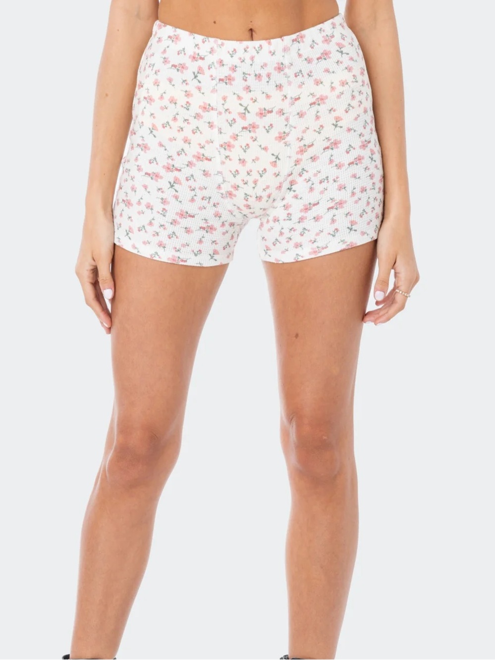 Edikted‎ Primrose Waffle Shorts